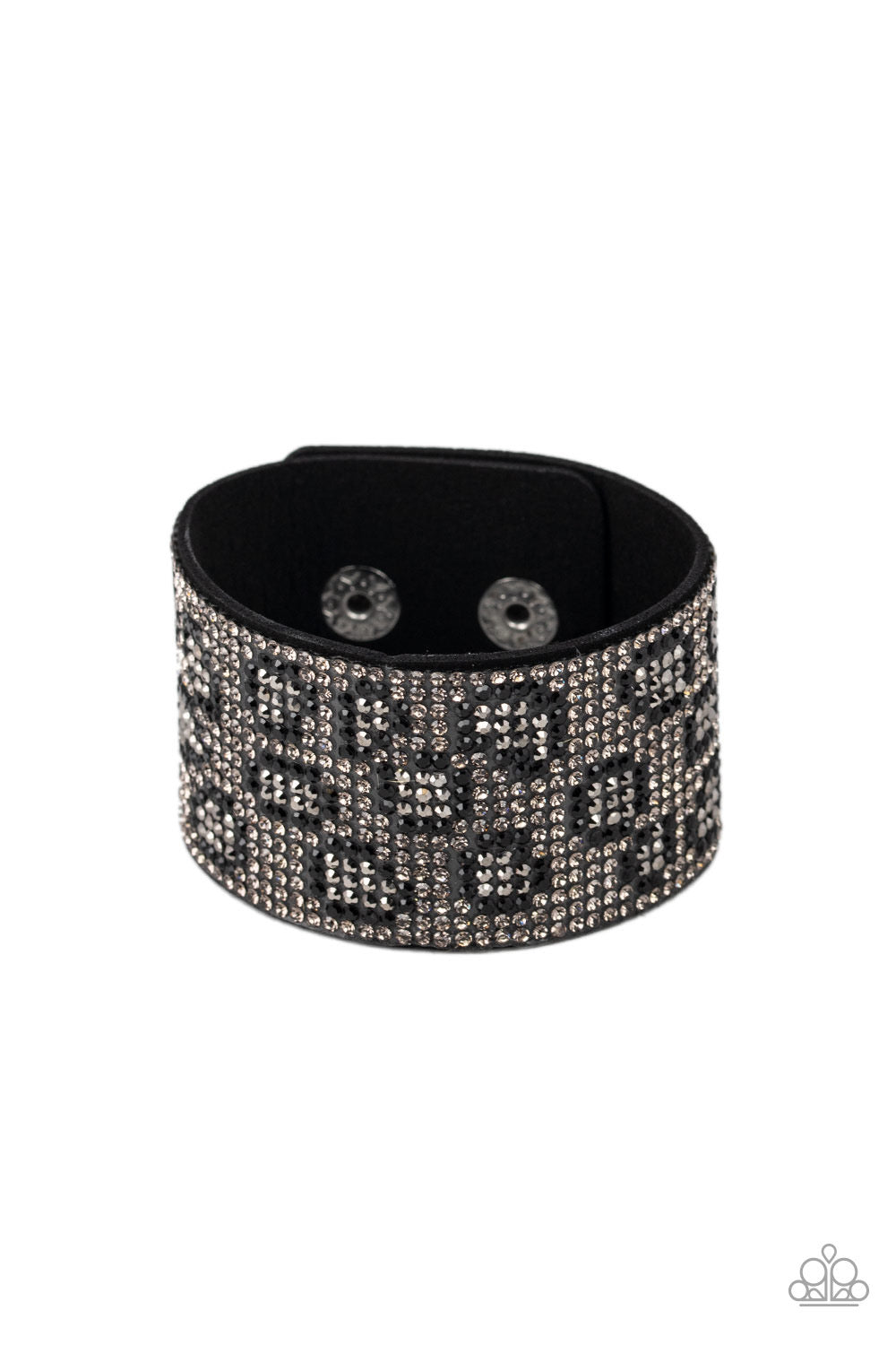 Paparazzi - Cheetah Couture - Silver Urban Wrap Bracelet