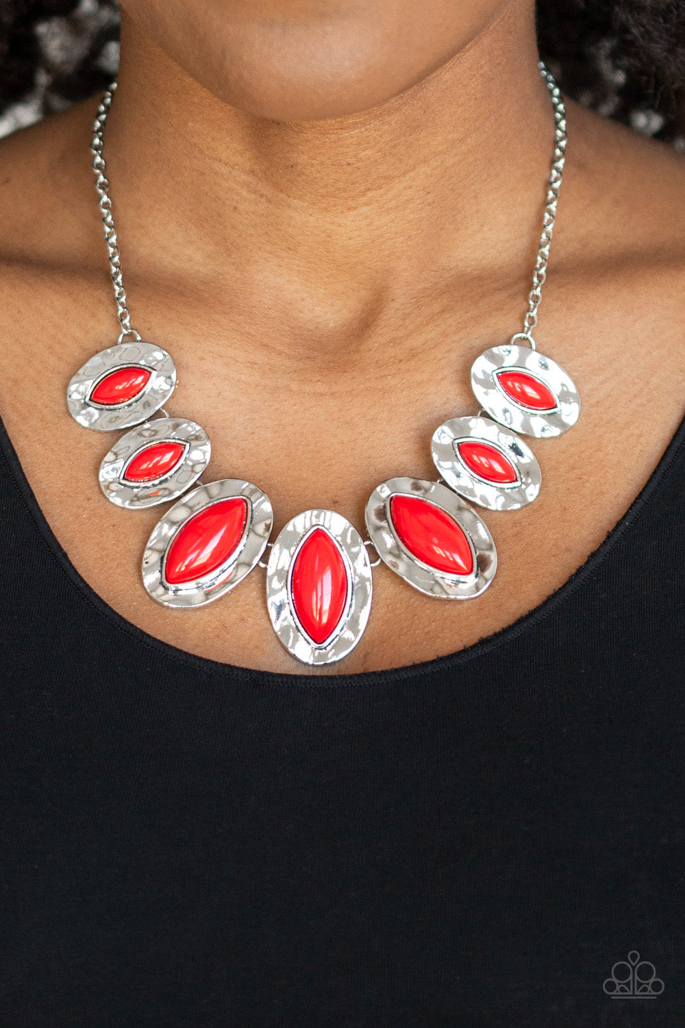 Paparazzi - Terra Color - Red Necklace