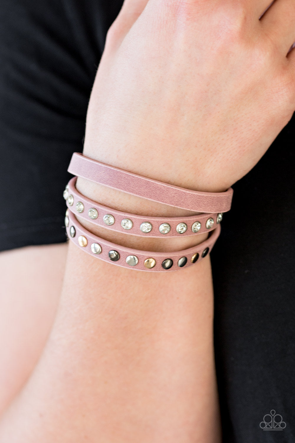 Paparazzi - Catwalk Casual - Pink Urban Bracelet