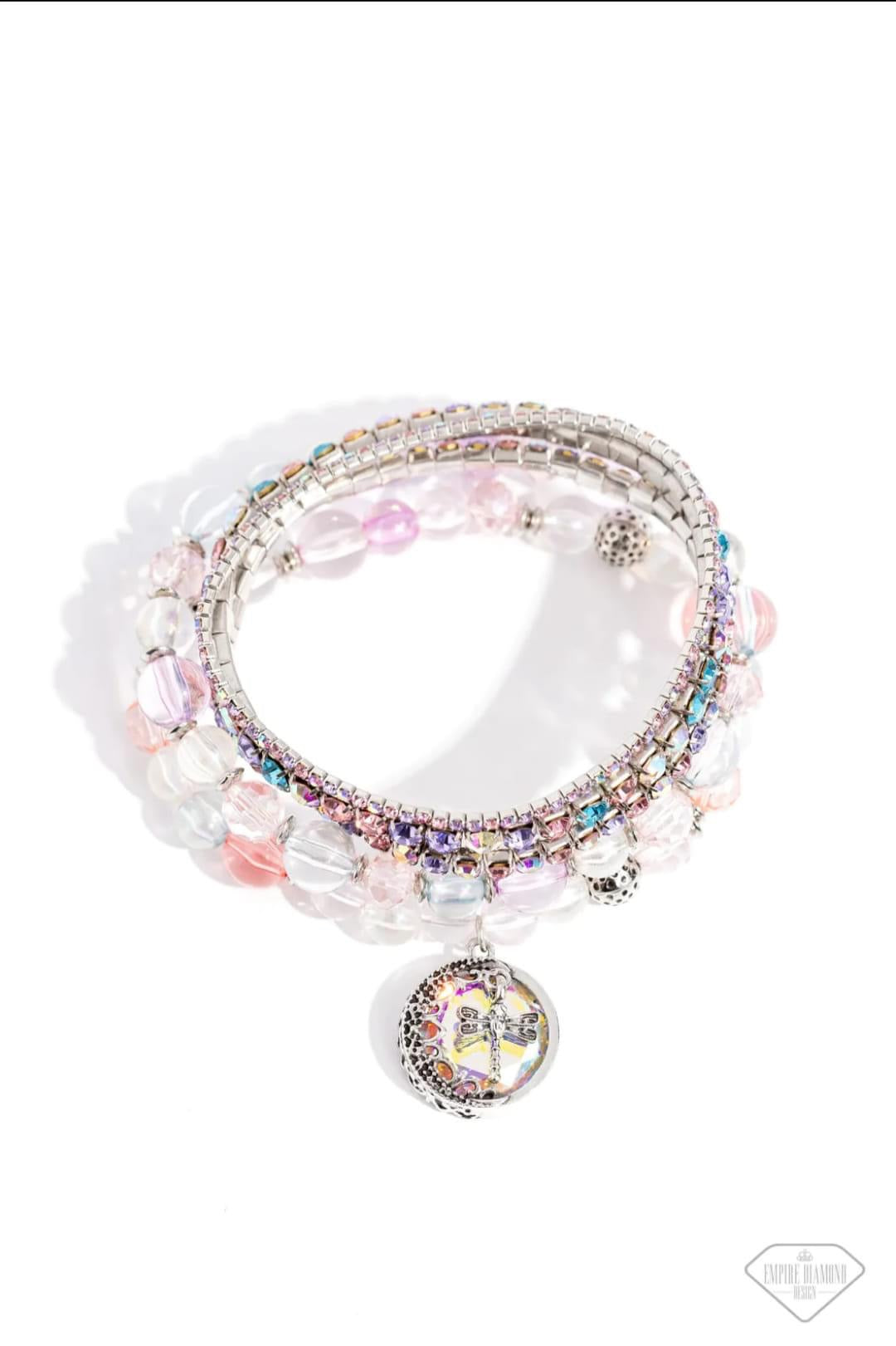 Paparazzi - Dream On Dragonfly Multi Bracelet