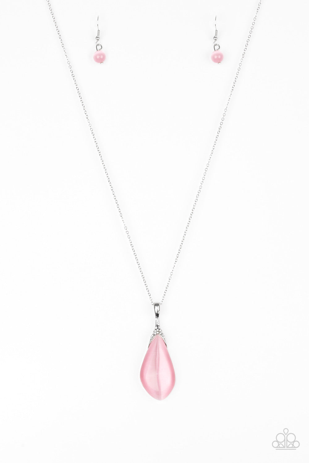 Paparazzi - Friends In GLOW Places - Pink Necklace