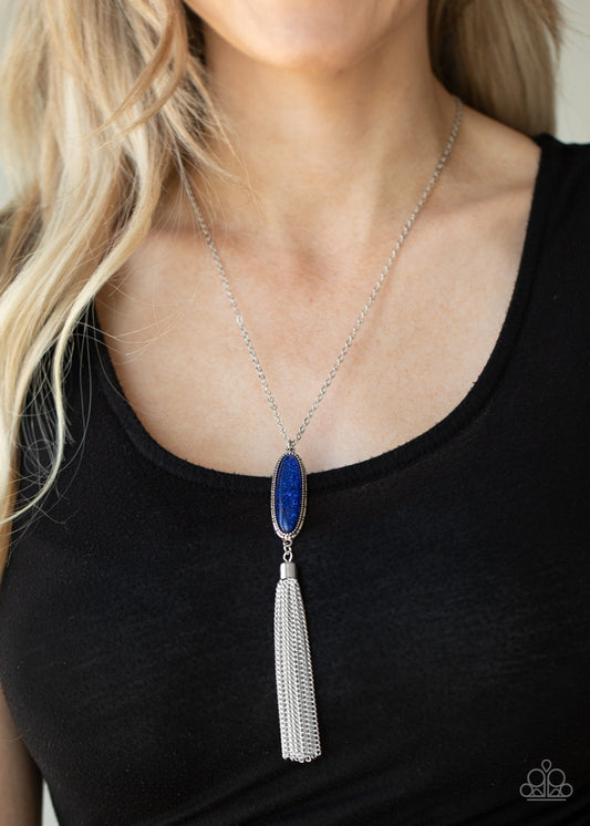 Paparazzi - Stay Cool - Blue Necklace