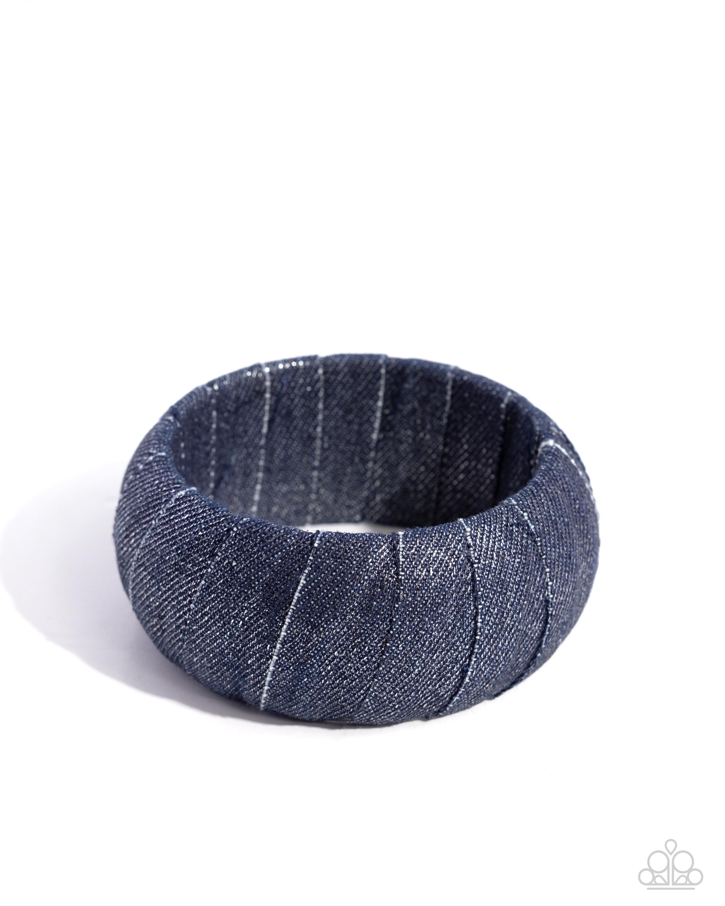 Paparazzi - Denim Delight - Blue Bracelet