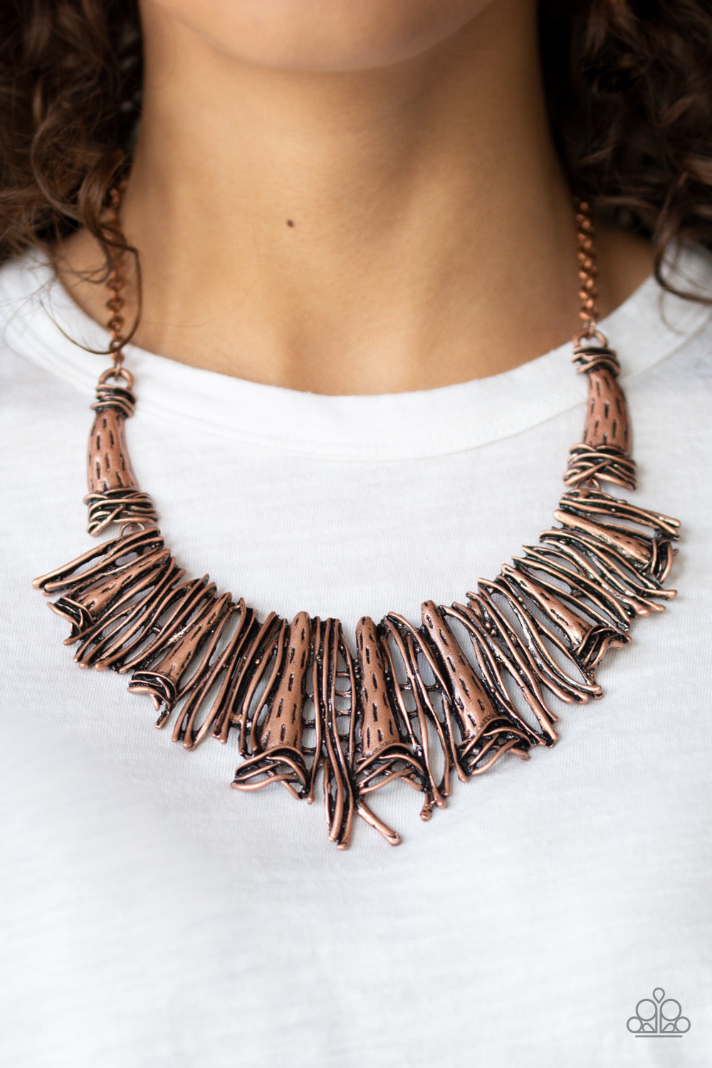 Paparazzi - In The MANE-stream - Copper Necklace