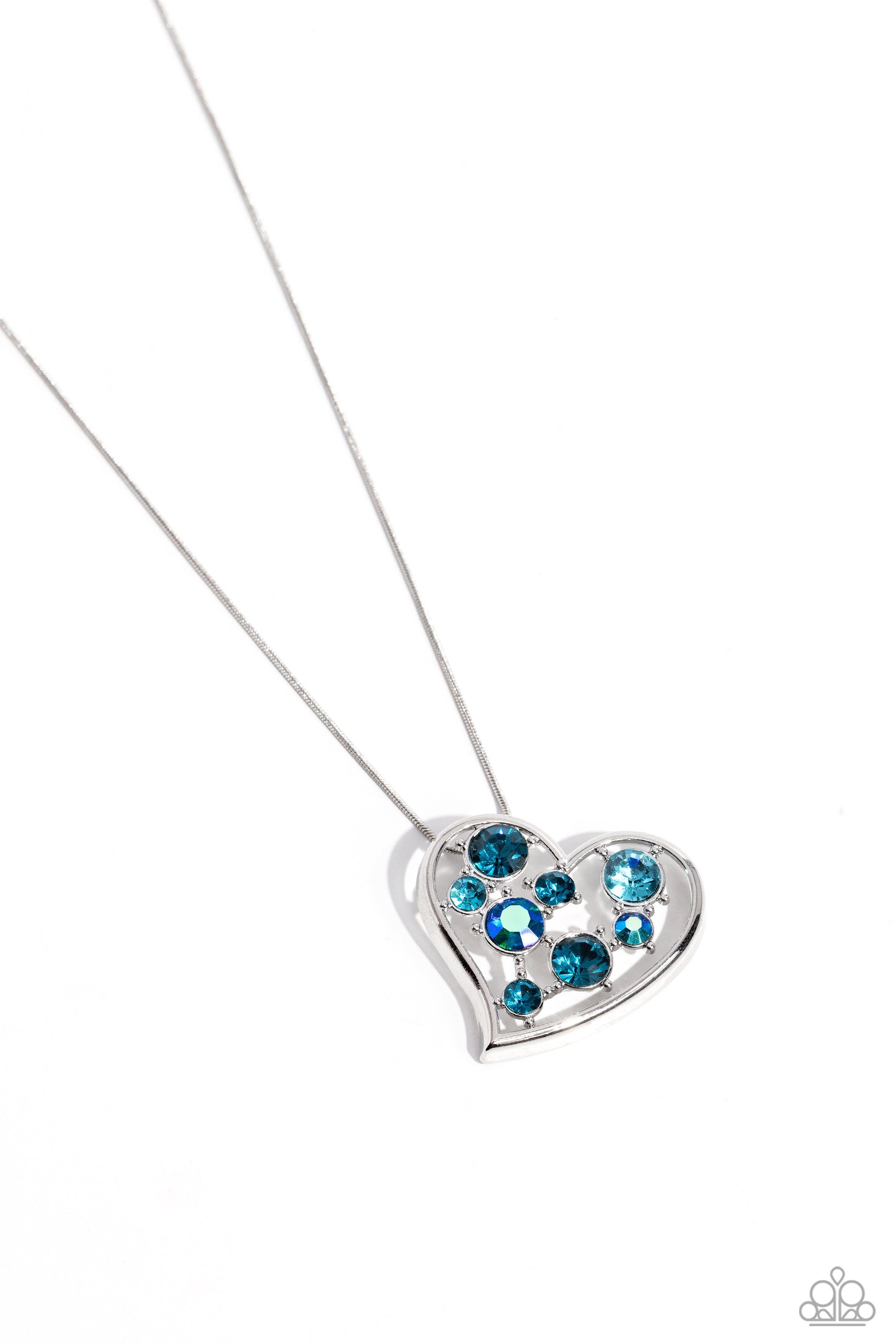 Paparazzi - Romantic Recognition - Blue Necklace