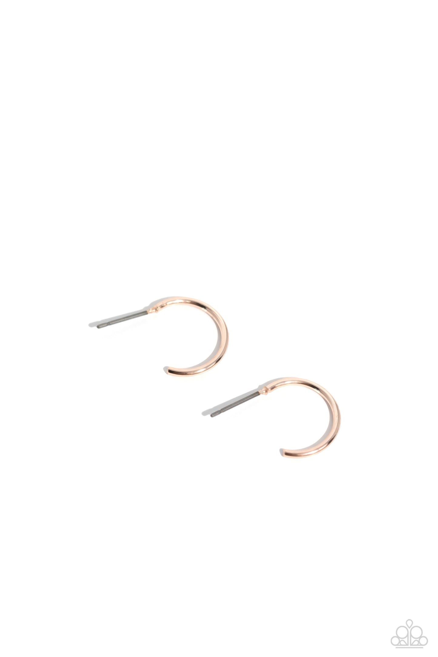 Paparazzi - Ultra Upmarket - Rose Gold Post Earrings