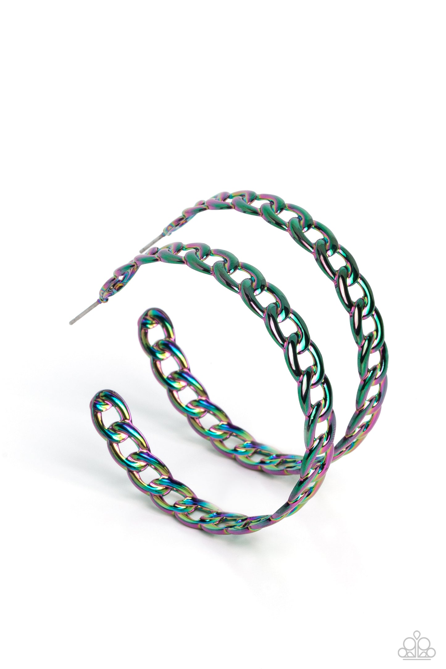 Paparazzi - Galactic Glissando - Multi Hoop Earrings