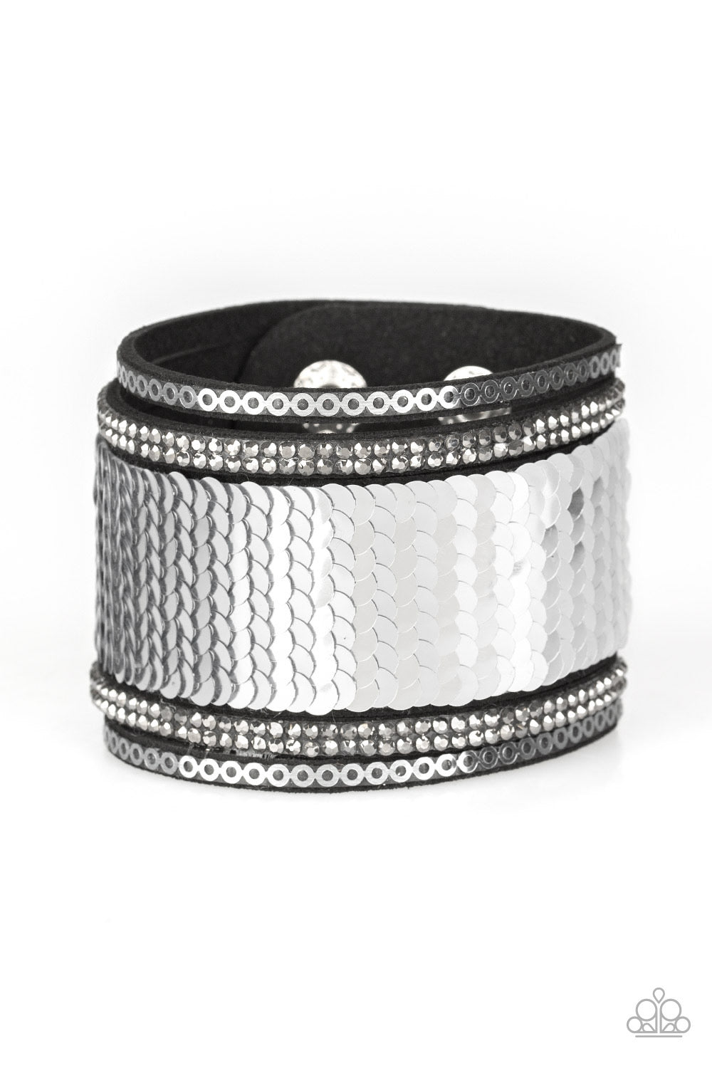 Paparazzi - Heads Or MERMAID Tails - Silver Wrap Bracelet