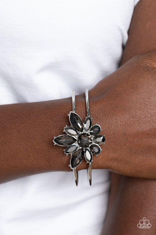 Paparazzi - Chic Corsage - Silver Bracelet