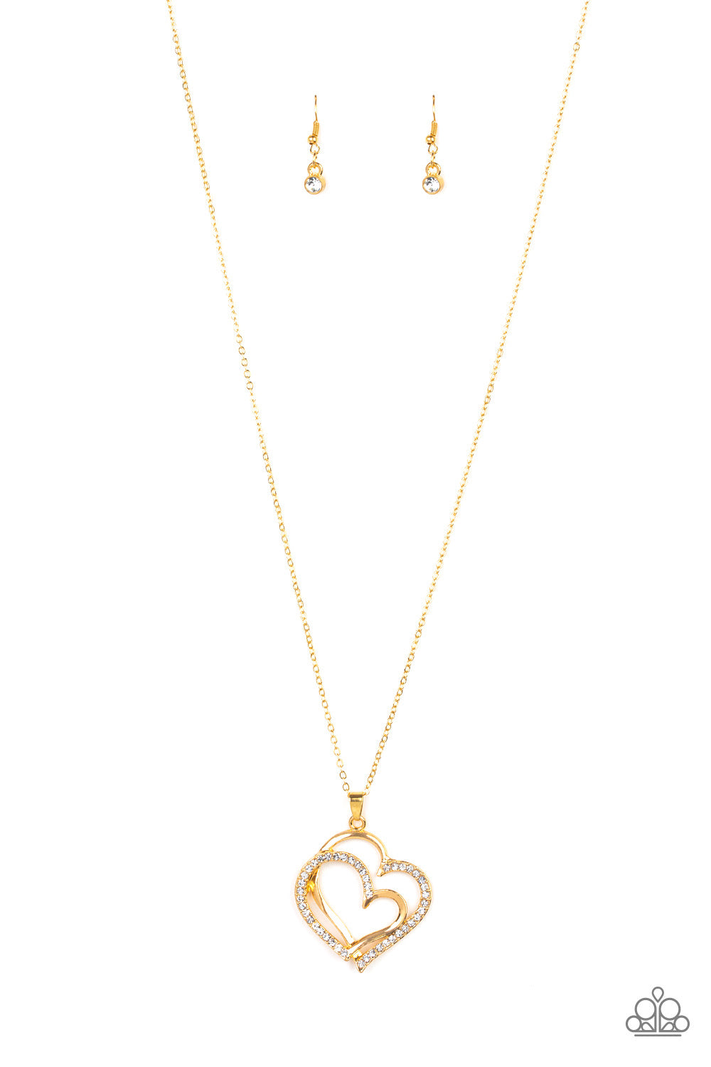 Paparazzi - Lighthearted Luster - Gold Necklace