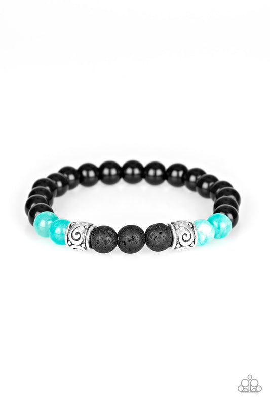 Paparazzi - Proverb - Blue Urban Bracelet