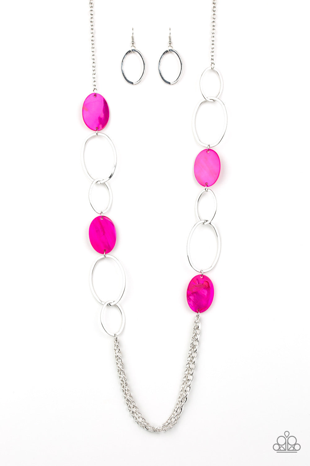 Paparazzi - Kaleidoscope Coasts - Pink Necklace