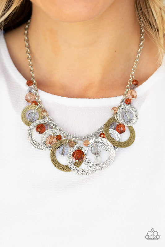 Paparazzi - Turn It Up - Multi Necklace