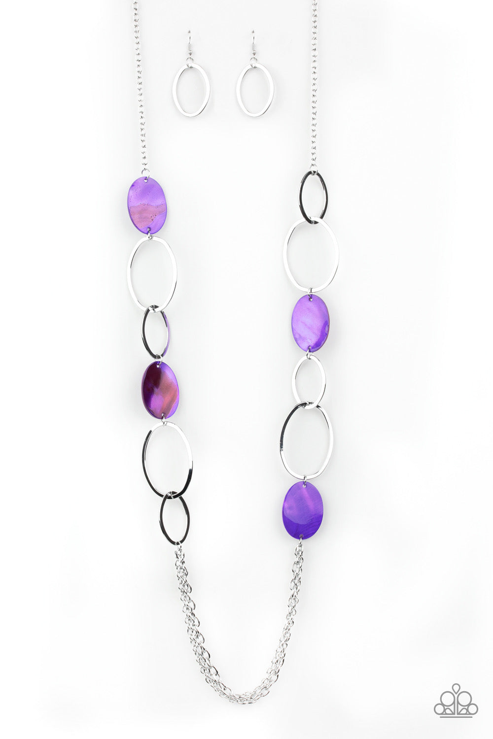 Paparazzi - Kaleidoscope Coasts - Purple Necklace