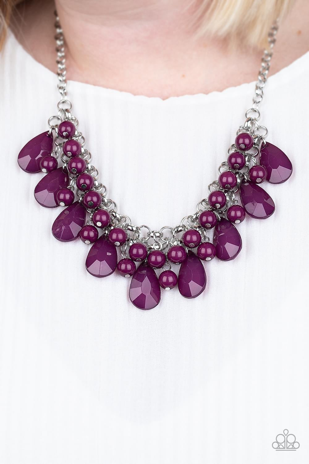 Paparazzi - Endless Effervescence - Purple Necklace