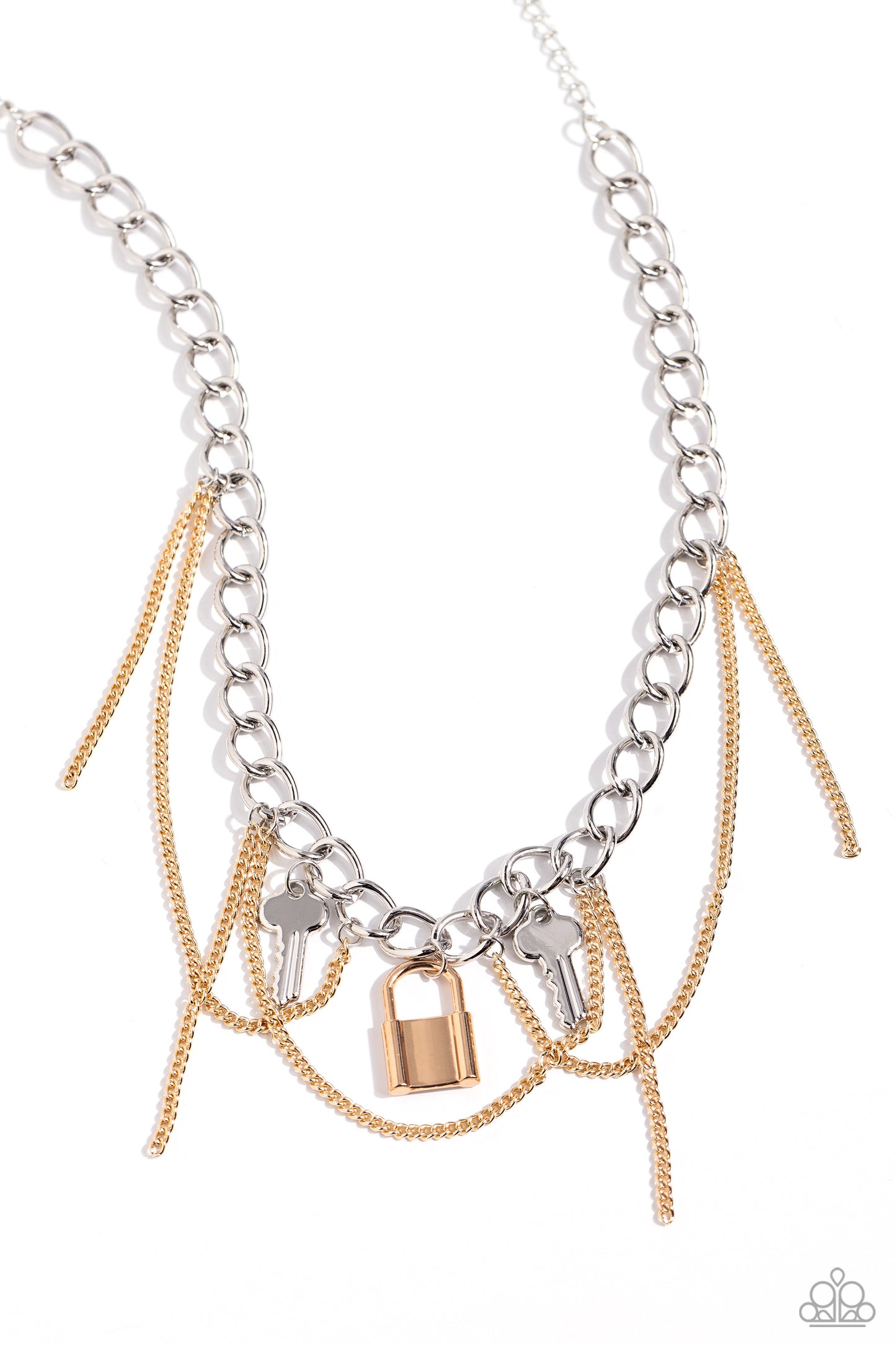 Paparazzi - Against the LOCK - Multi Necklace