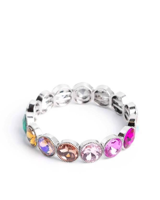 Paparazzi - Number One Knockout - Multi Bracelet