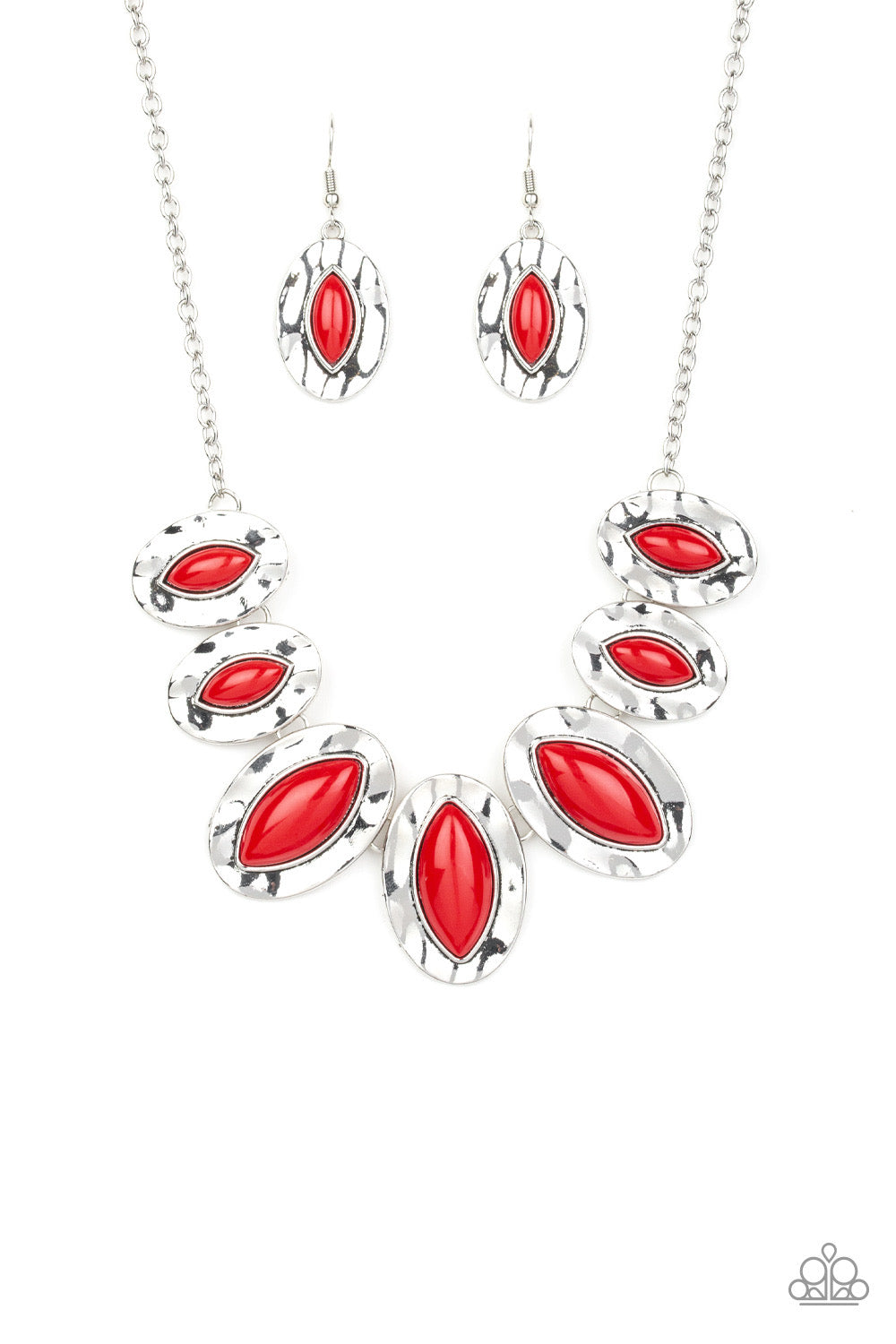 Paparazzi - Terra Color - Red Necklace