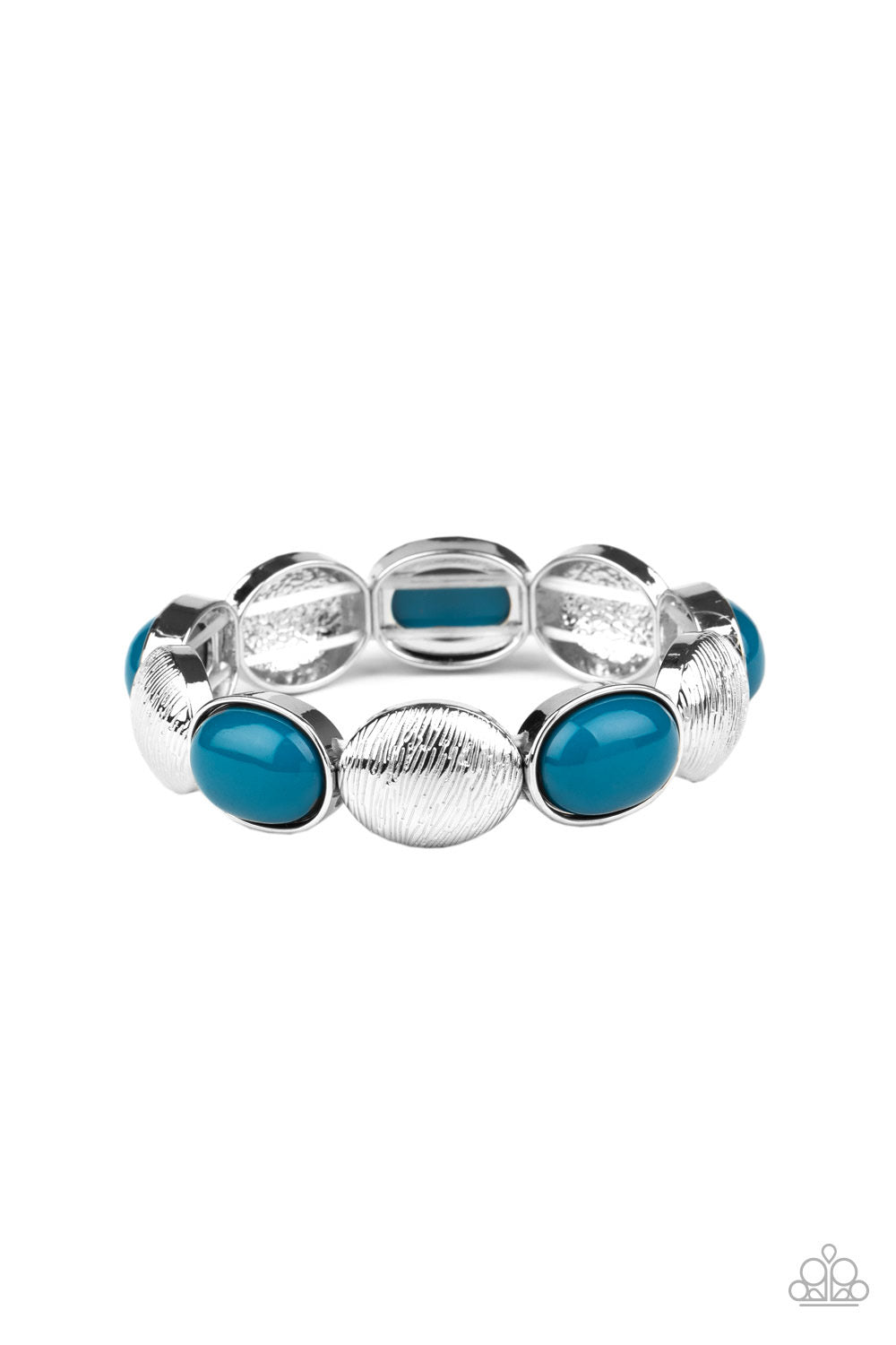 Paparazzi - Decadently Dewy - Blue Bracelet