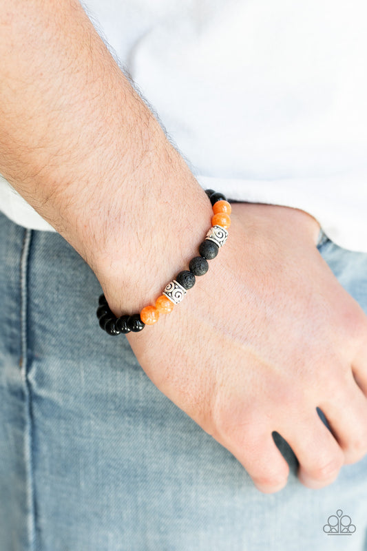 Paparazzi - Proverb - Orange Urban Bracelet