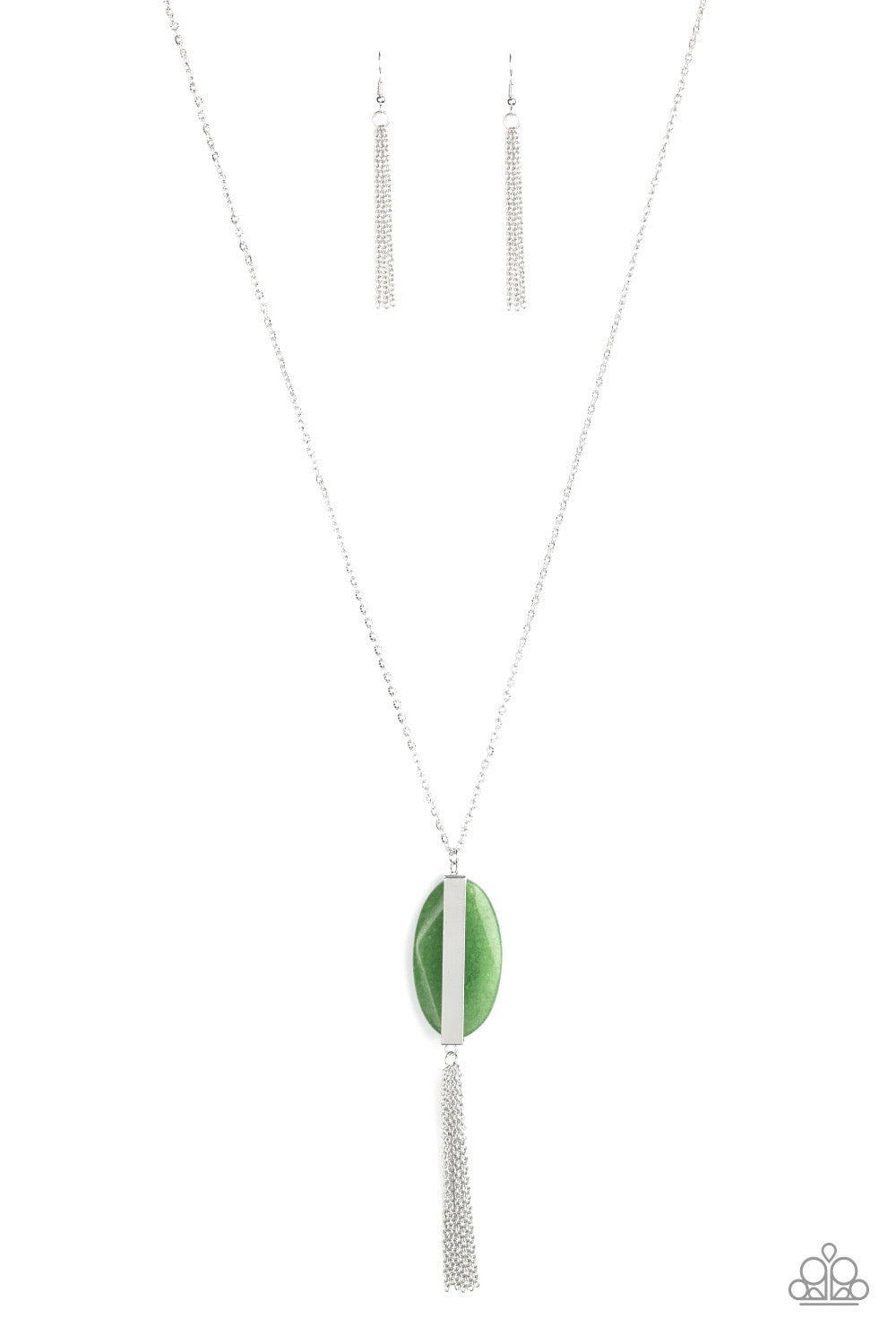 Paparazzi - Tranquility Trend - Green Necklace