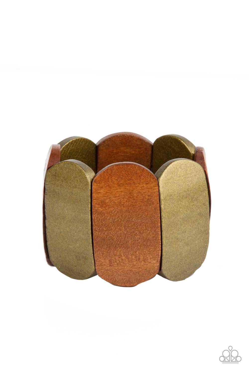 Paparazzi - Natural Nirvana - Brass Bracelet