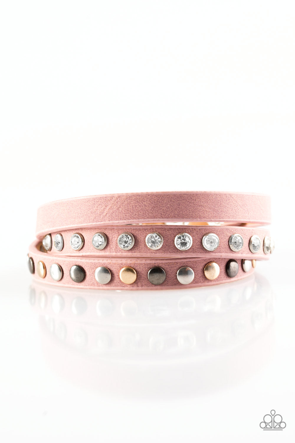 Paparazzi - Catwalk Casual - Pink Urban Bracelet