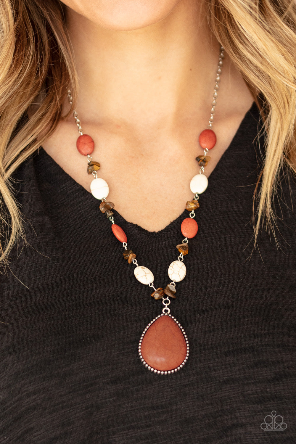 Paparazzi - Desert Diva - Multi Necklace