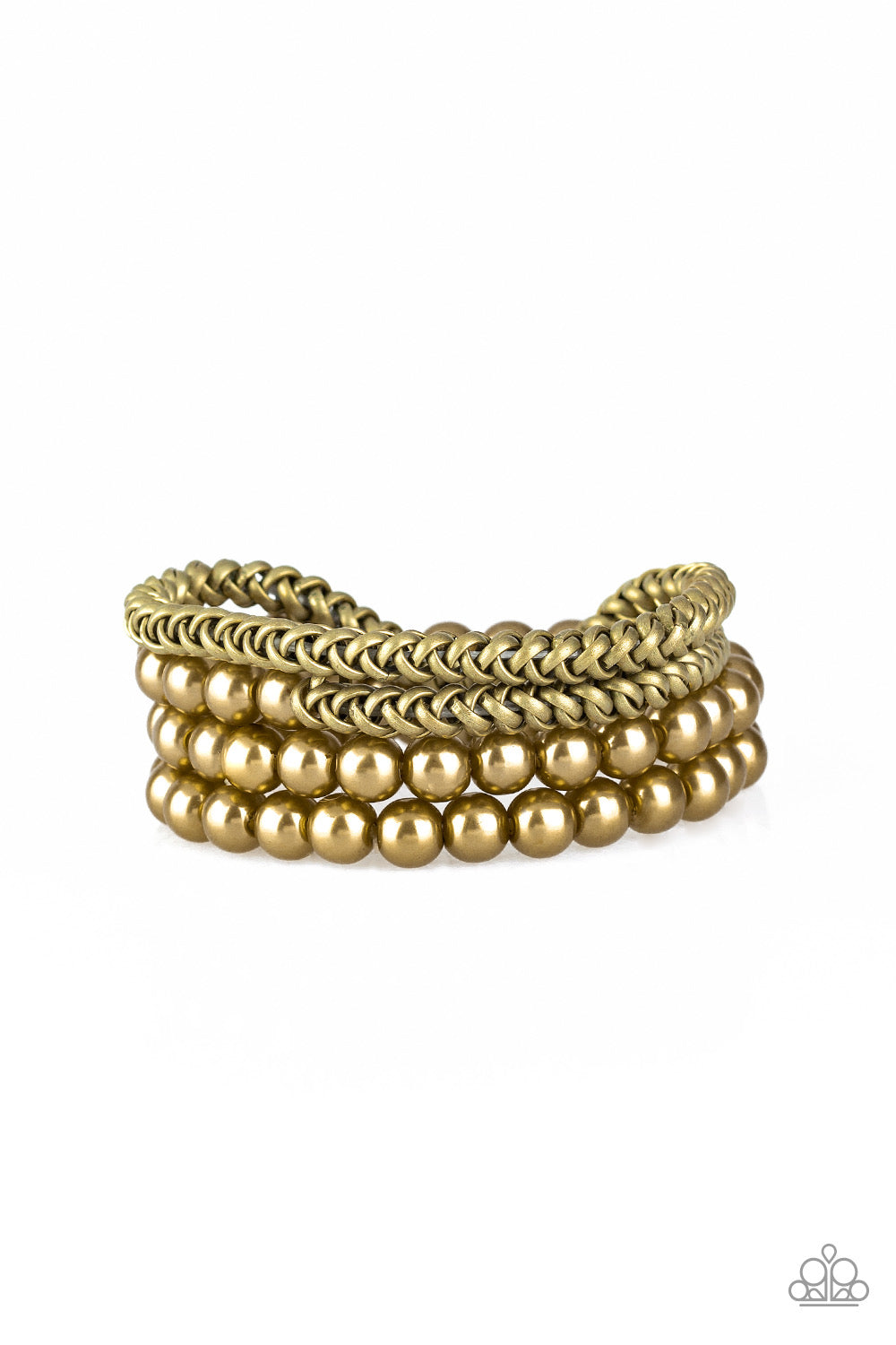 Paparazzi - Industrial Incognito - Brass Bracelet