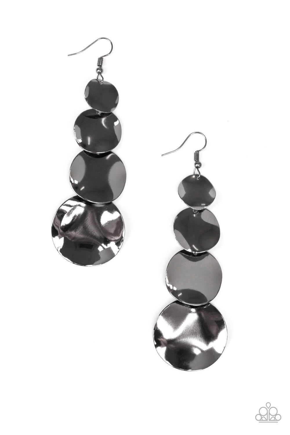 Paparazzi - Modern Mecca - Black Earrings