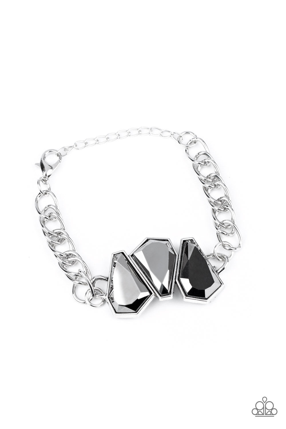 Paparazzi - Raw Radiance - Silver Bracelet