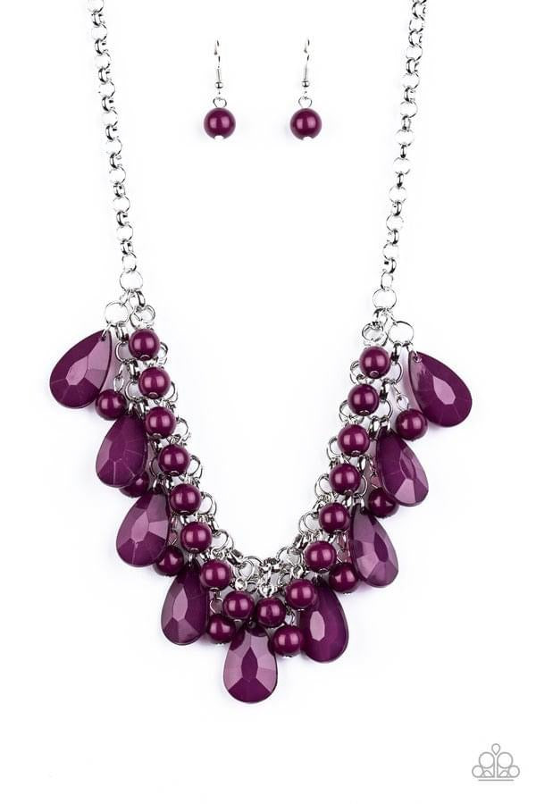 Paparazzi - Endless Effervescence - Purple Necklace