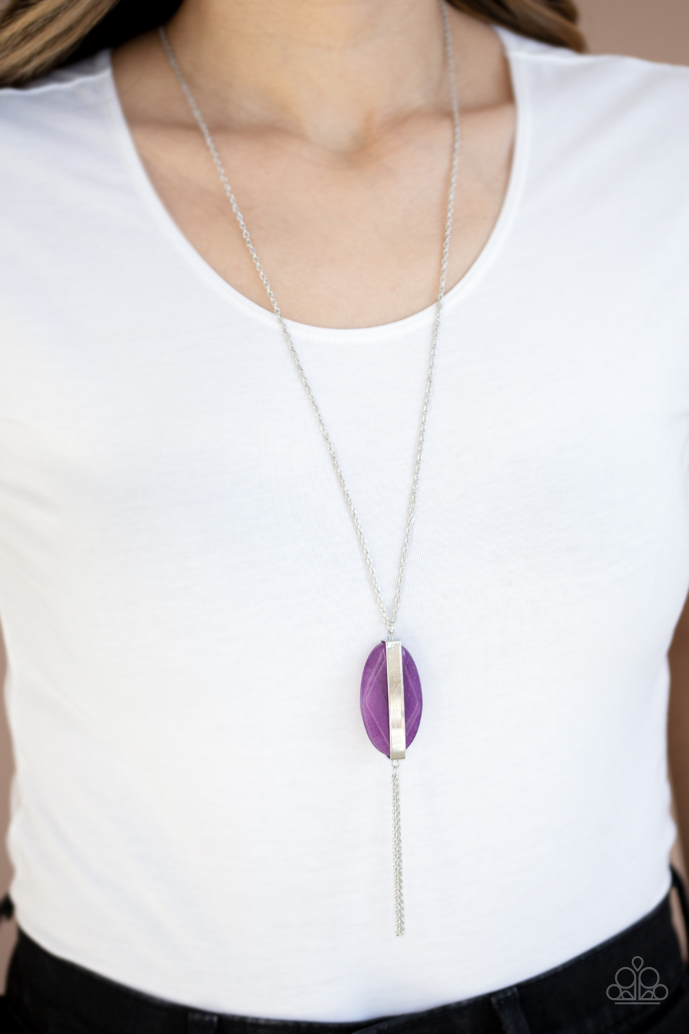 Paparazzi - Tranquility Trend - Purple Necklace