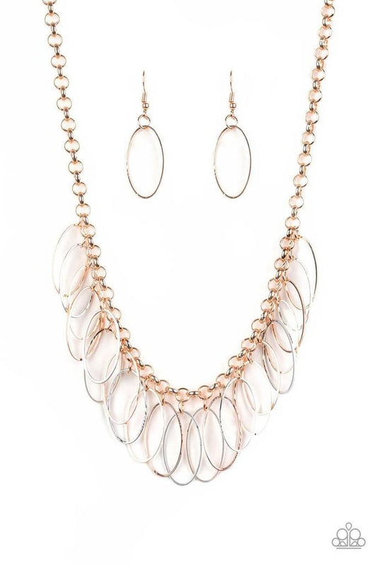 Paparazzi - Fringe Finale Multi Necklace