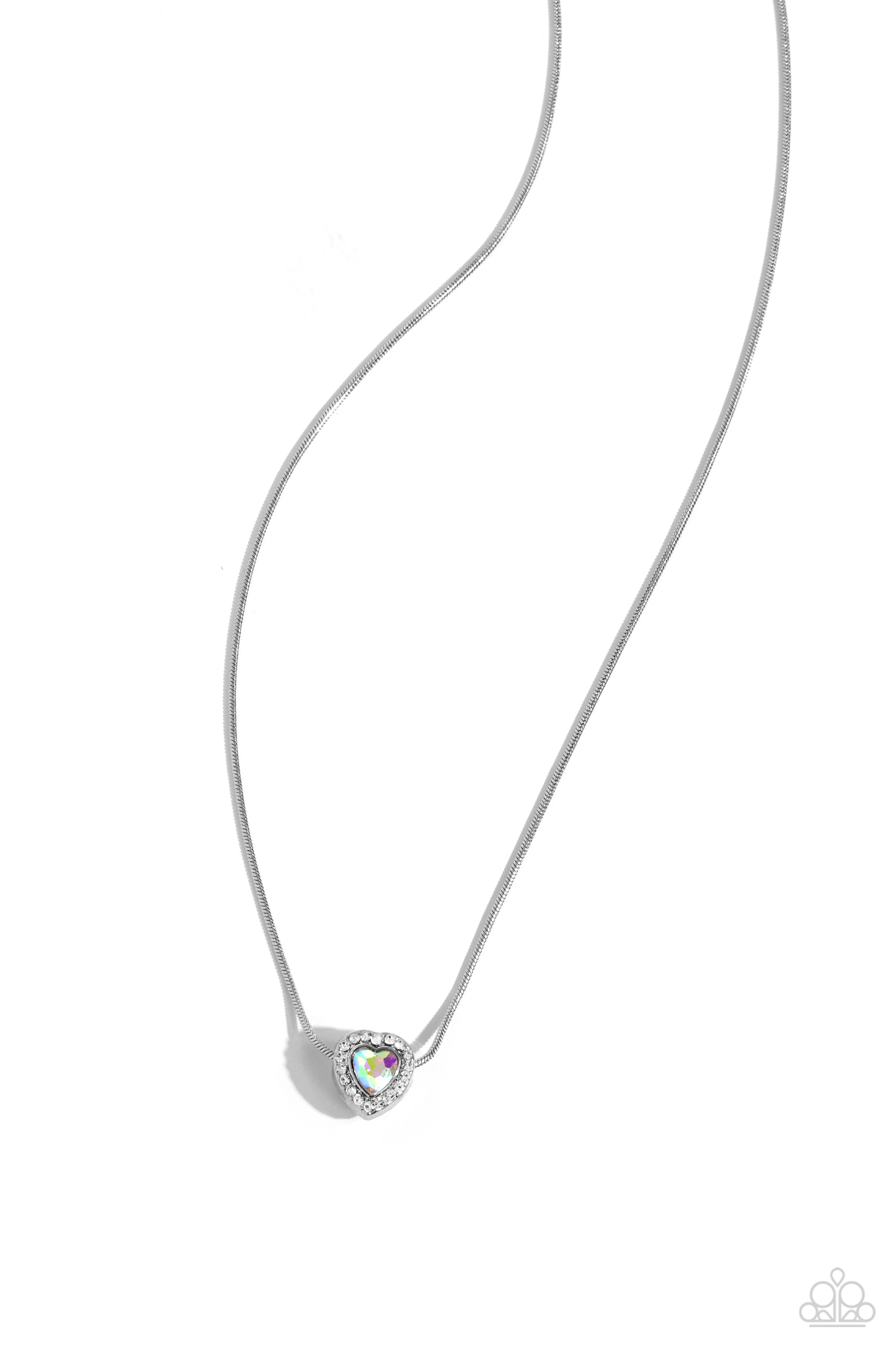 Paparazzi - Simply Sentimental - White Necklace