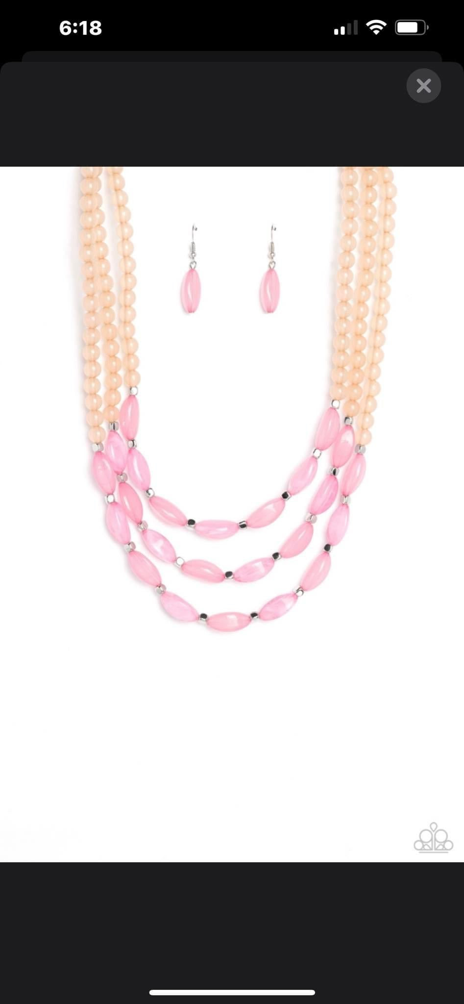 Paparazzi - I BEAD You Now Pink Necklace