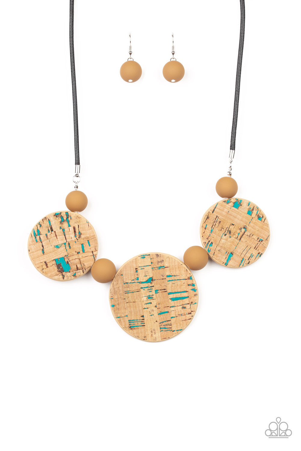 Paparazzi - Pop The Cork - Blue Necklace