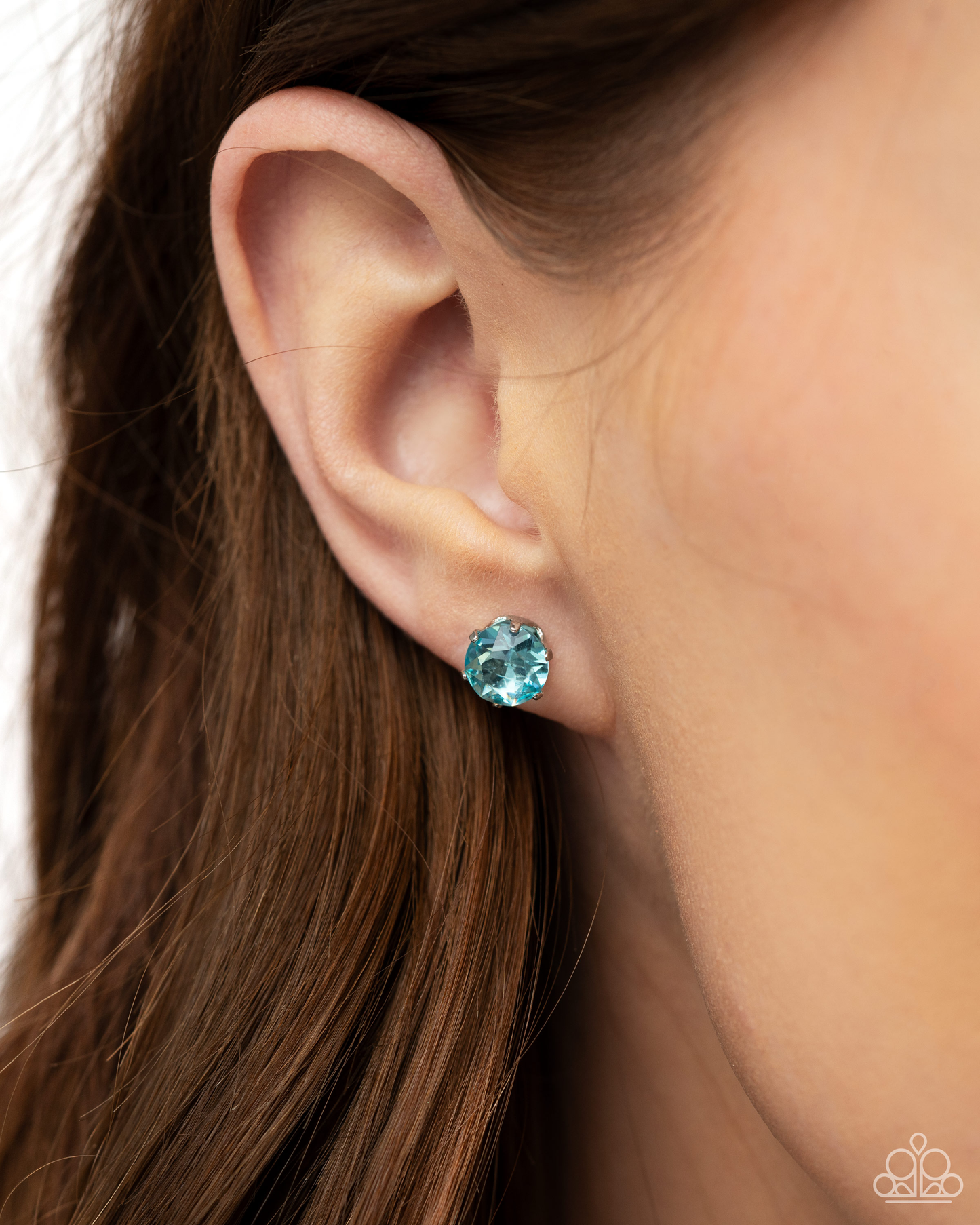 Paparazzi - Breathtaking Birthstone - Blue Post Earrings