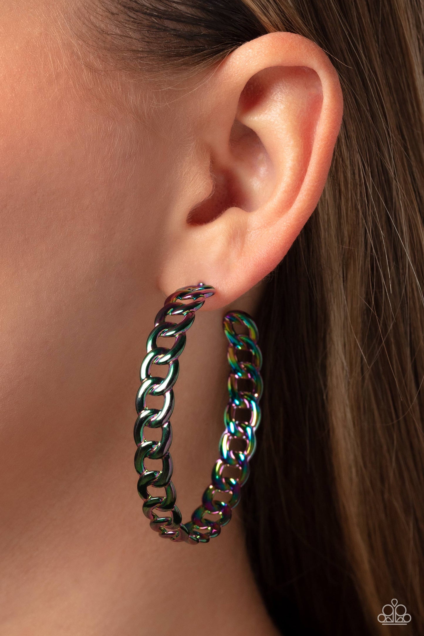 Paparazzi - Galactic Glissando - Multi Hoop Earrings