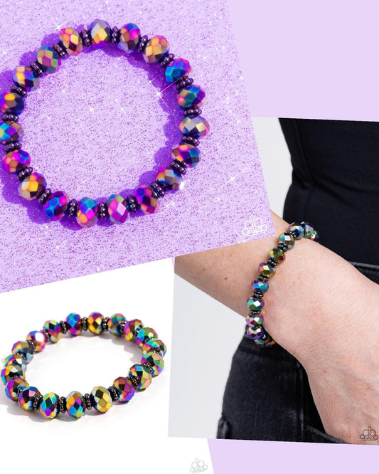 Paparazzi - Shimmering Satisfaction - Multi Bracelet