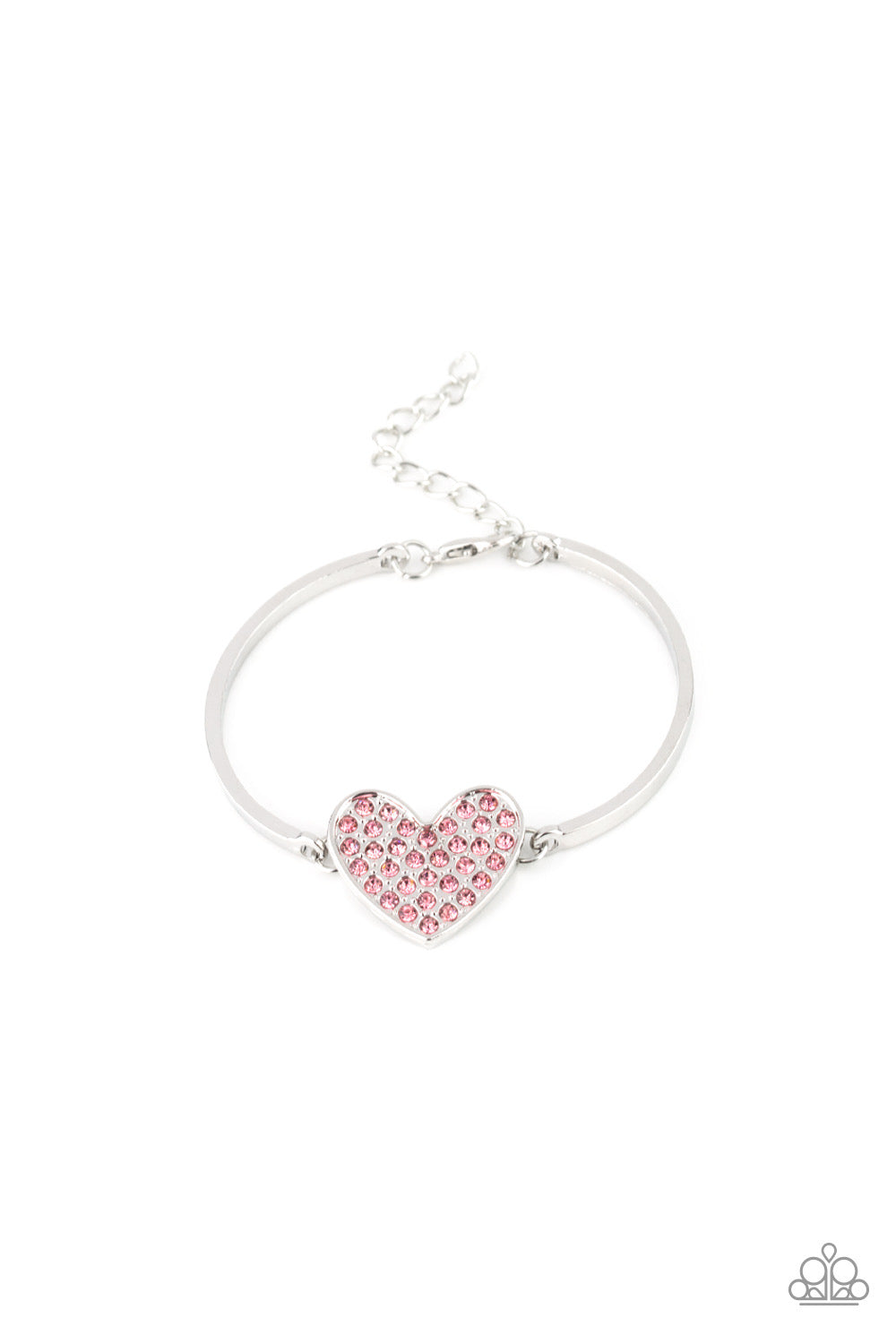 Paparazzi - Heart-Stopping Shimmer - Pink Bracelet