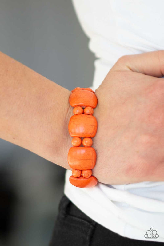 Paparazzi - Dont Be So NOMADIC! Orange Bracelet