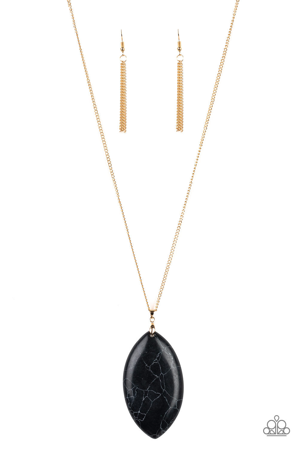 Paparazzi - Santa Fe Simplicity - Black Necklace