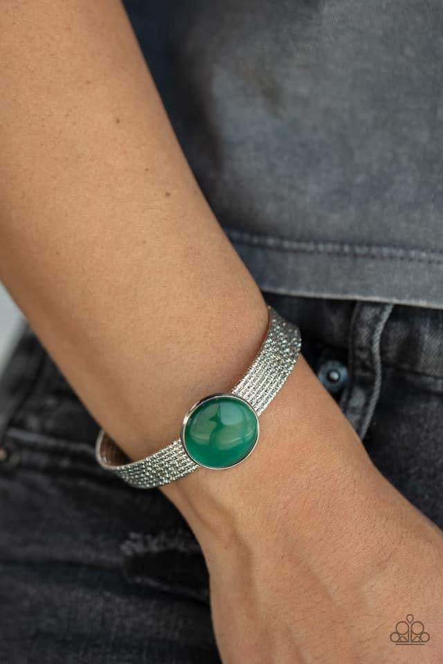 Paparazzi - Mystical Magic - Green Bracelet