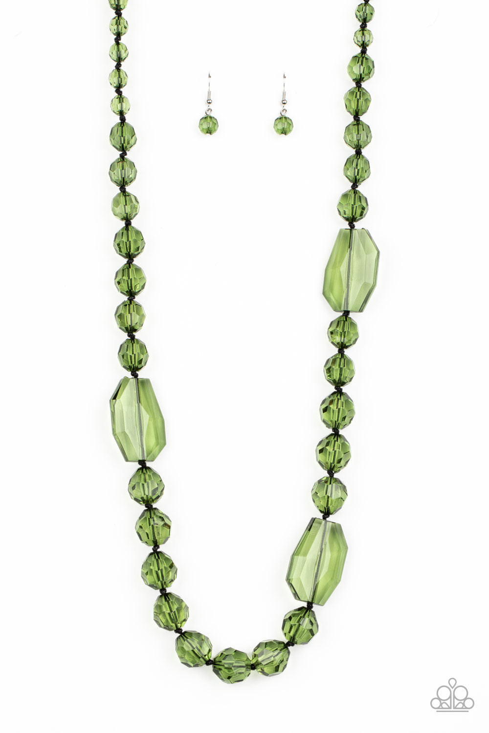 Paparazzi - Malibu Masterpiece Green Necklace