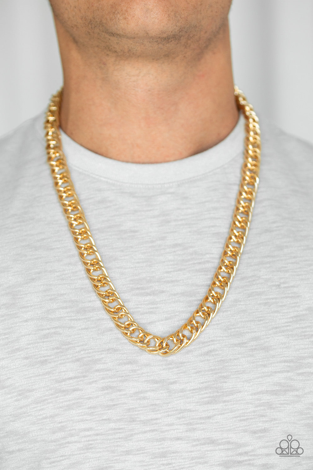 Paparazzi - Omega - Gold Necklace