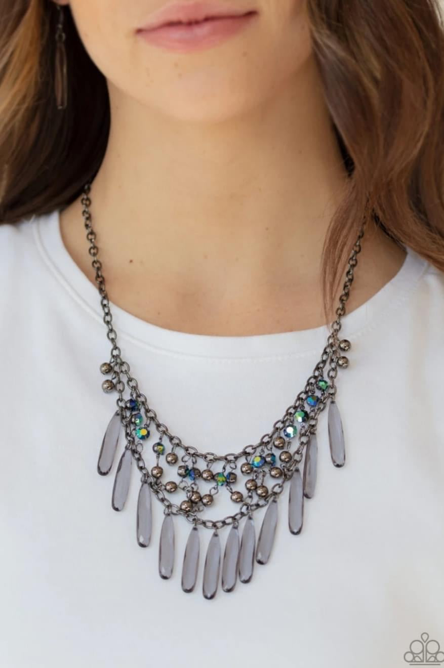 Paparazzi- Uptown Urban - Multi Necklace