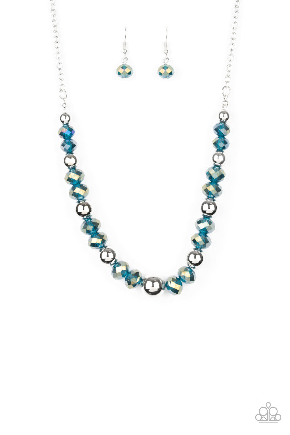 Paparazzi - Jewel Jam - Blue Necklace