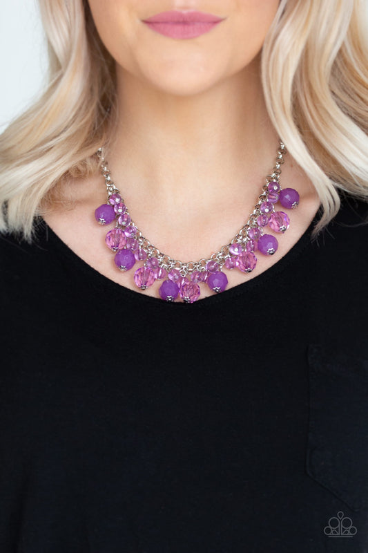 Paparazzi - Fiesta Fabulous - Purple Necklace