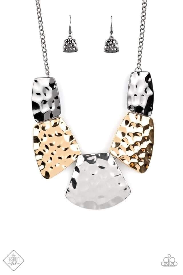 Paparazzi - Haute Plates Multi Necklace